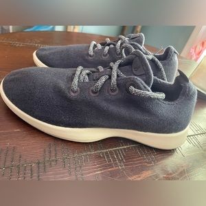 Allbirds Women's Wool Runners Dolphin Comfort Shoes WR‎ sz 8 0319 NV1 Dark Blue